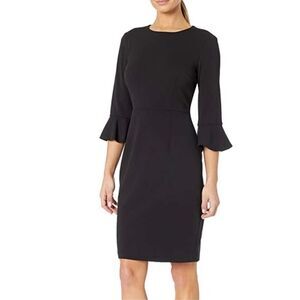 Donna Morgan 3/4 Length Sleeve Dress
